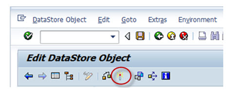 Creation Of Direct Update DSO
