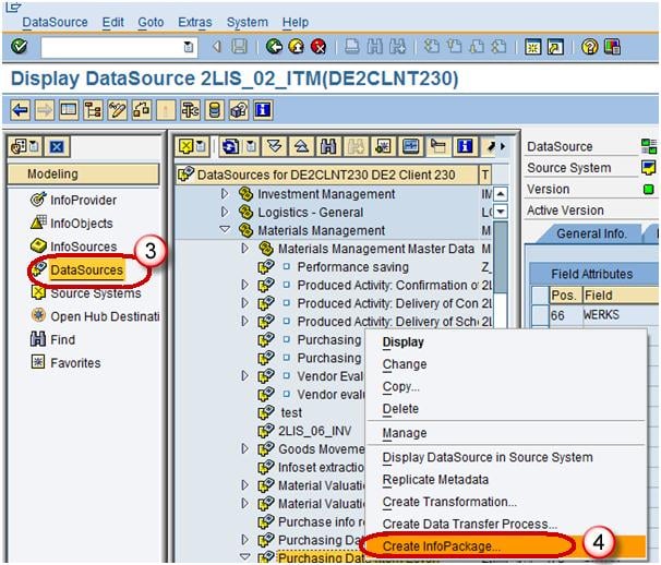Load Transaction Data from ECC in SAP
