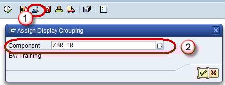 Assign Process Chain To Application Component