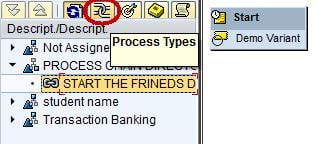 Create a Process Chain in SAP