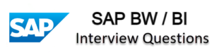 SAP BW / BI interview questions