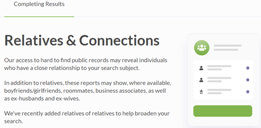 Relatives, Marriage, and Other Connections