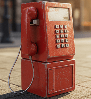 Using a Phone Booth and Landline
