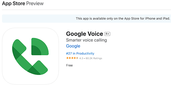 Call Someone using Google Voice