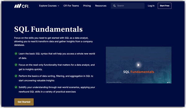 SQL Fundamentals