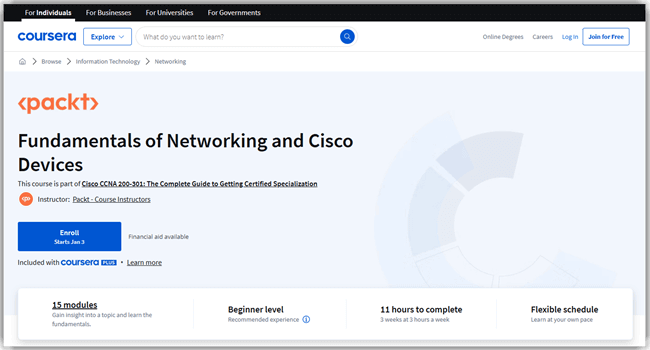 Fundamentals of Networking and Cisco Devices