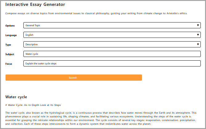 User Experience and Interface