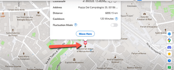 Freeze Snap Location using Dr.Fone