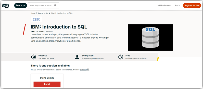 Introduction to SQL