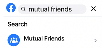 Checking Mutual Friends