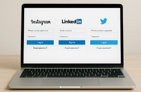 Checking Social Media