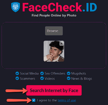How To Use FaceCheckID