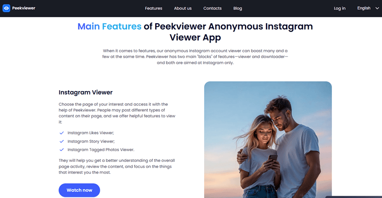 Key Features of Peekviewer