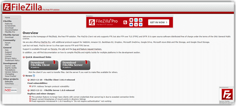 FileZilla
