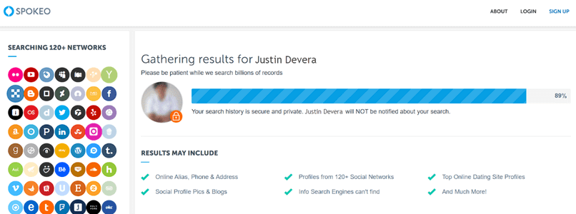 Using the Spokeo People Search
