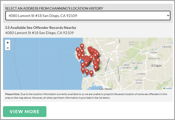 Sex Offender Information