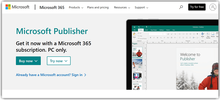 Microsoft Office Publisher