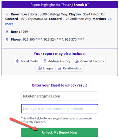 Find a Twitter Account Using Social Catfish