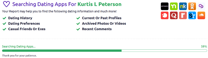 Find Target Person's Dating Profile using Social Catfish