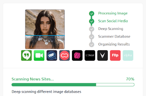 Social Catfish Image Upload