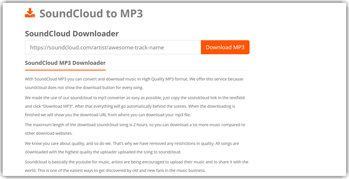 Soundcloud Mp3