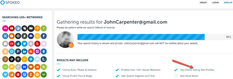 Find Someone on Hinge using Spokeo
