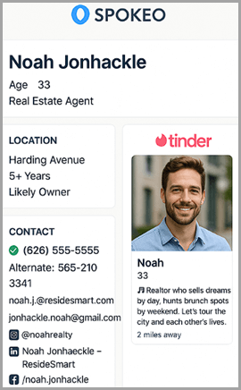Spokeo complete person details including social media profiles