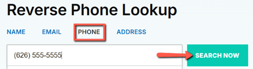 Spokeo phone number search interface