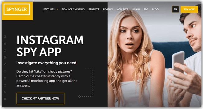 Spynger phone spy app