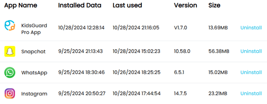 Monitor Installed Apps