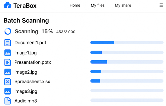 TeraBox File Processing