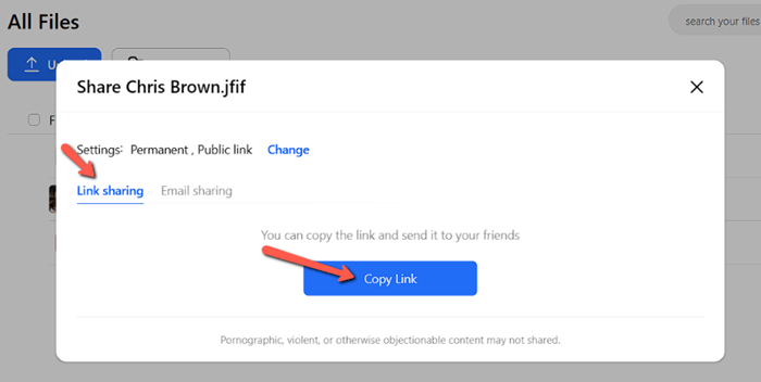 TeraBox File Sharing