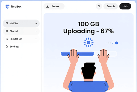 TeraBox Large File Uploads