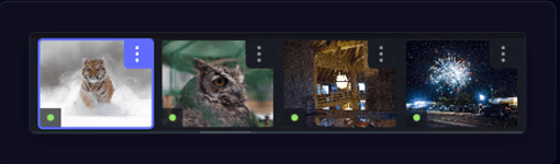Batch Processing feature interface