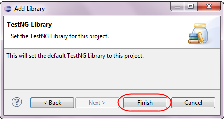 Setting up a new TestNG Project