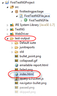 Generating HTML Reports